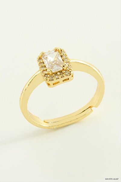 ZERO LAND Spt-Gld Baget Stone (234643) Ring Yellow
