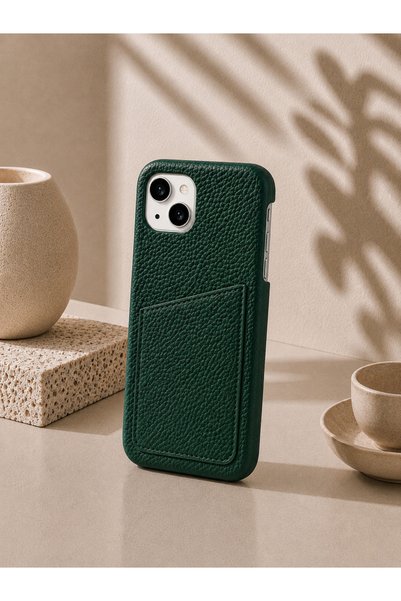 botyco Iphone 15 (6.1 inç) Uyumlu Yanları Açık Çerçevesiz Slım Tasarım Kartlı...