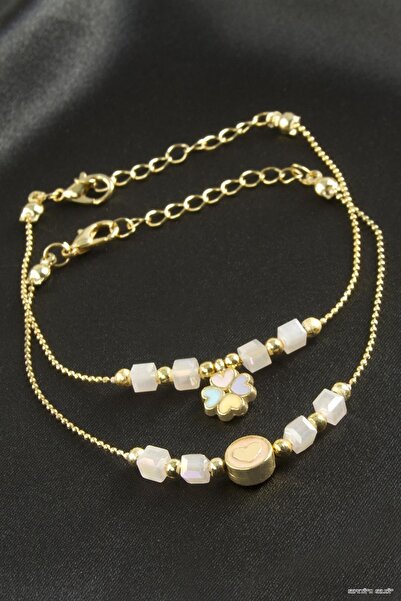 ZERO LAND Spt-Gld Mixed Cube Crystal (233640) Bracelet Yellow