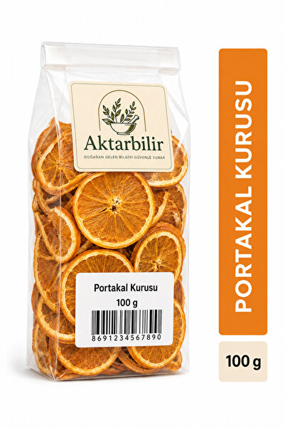 Aktarbilir Portakal Kurusu 100 g - Kurutulmuş Portakal Dilimi