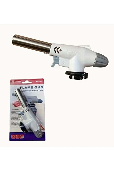 Generic Kitchen Torch with Adjustable Flame & 360° Rotating Nozzle - Heavy-Du...
