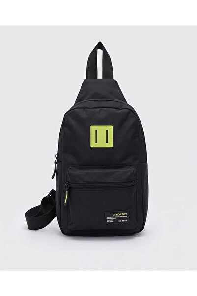 LCW STEPS Black Zippered Boy's Backpack (17X32X6 cm)