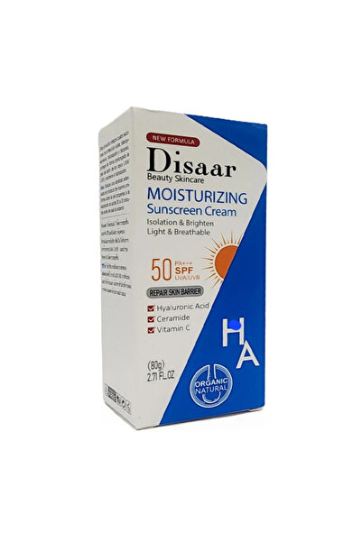 Disaar ديزار كريم واقي شمس +50 80جم
