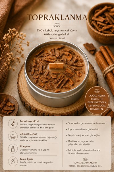 By Sirin Yıldız Meditasyon Mumları | El Yapımı Aromaterapi & Huzur Mum Serisi