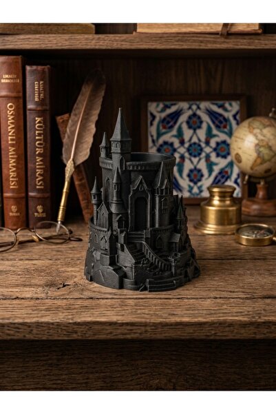 3Devat Harry Potter Hogwarts Kalemlik Dekoratif Masaüstü Kalem Kutusu