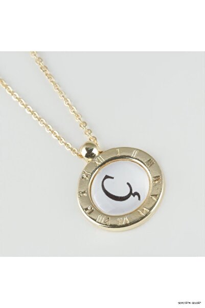ZERO LAND Spt-Gld Series End Letter Pendant (02129) Kolye Ç