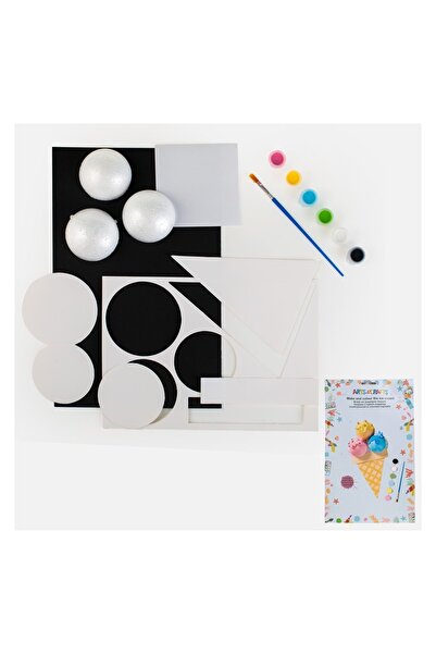 OEM Set educativ creativ pentru copii, 13 piese/pagini – pictură