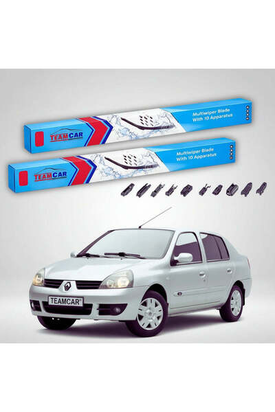 TEAMCAR Чистачки Рено Талия I Седан 1999-2007 |   Преден комплект Flat Premiu...