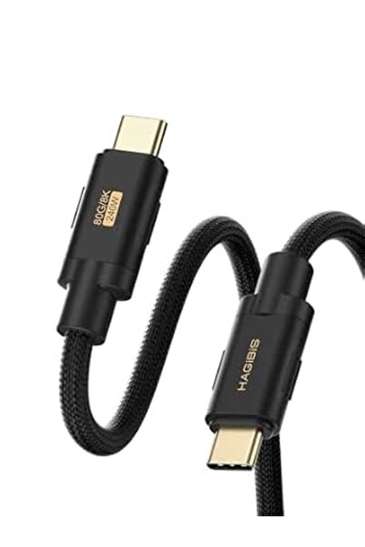 GENERAL هاغي بيس كيبل USB4 V2، 80 جيجابايت في الثانية 240 واط 8 كيه عند 60 هر...