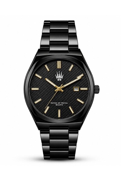 WATCHOFROYAL Rovian Black Wristwatch