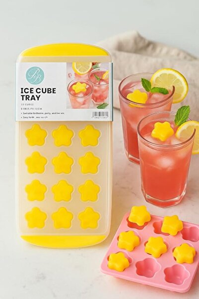 بيت الجملة (House of Wholesale) B&D 12 Cavity Star Shaped Ice Cube Tray, 27.5...