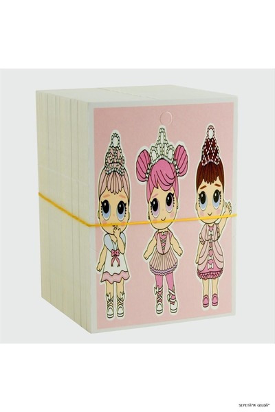 ZERO LAND Spt-Gld 3-Piece Girls' Bracelet (05042) Card Pink