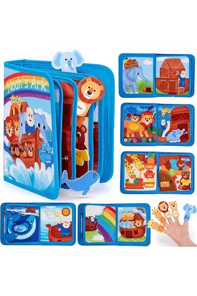GENERAL Montessori-Inspired Interactive Educational Book for Children Aged 1 ...
