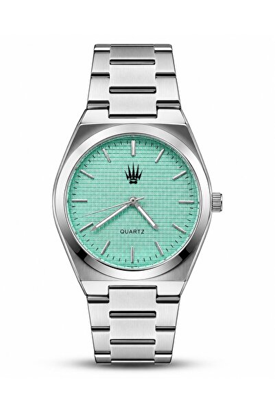WATCHOFROYAL Mirello Silver Green Wristwatch