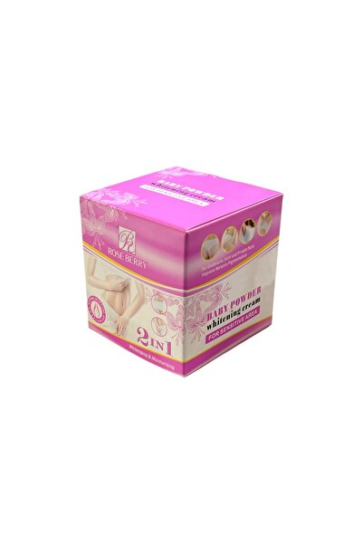 roseberry كريم بودرة الأطفال للتبييض وترطيب المناطق الحساسة من روز بيري 200 R...