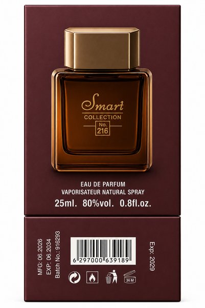 Perfumes عطر سمارت كولكشن 216 – 25 مل