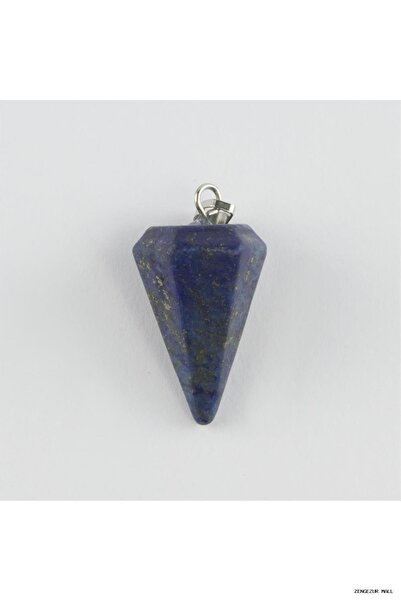 ZERO LAND Zngzrmll Lapis Pandül Natural Stone Necklace (31507) Dark Blue Tip