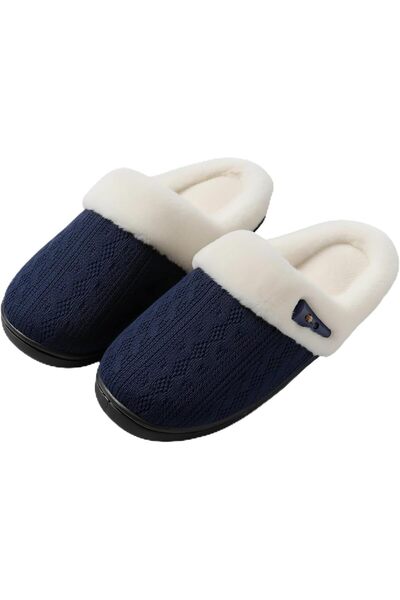 GENERAL Winter Fluffy Slippers for Women Home and Bedroom Warm Velvet Slipper...