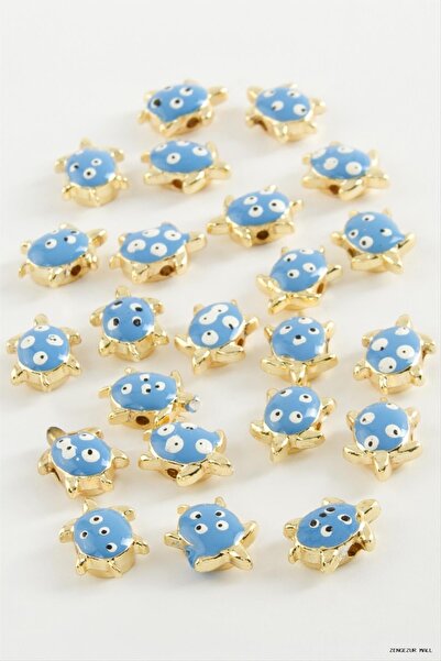 ZERO LAND Zngzrmll Turtle Enamel Bracelet and Pendant Horse 1 (25959) Piece Blue
