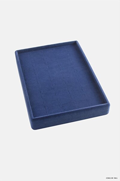 ZERO LAND Zngzrmll Vertical Anfora Fabric Sink Ring Tray (25857) 17X23 Navy Blue