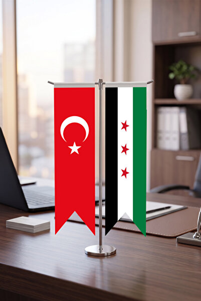 Günışığı Atölyesi Masaüstü Kırlangıç Suriye Bayrağı Türk Bayrağı Masa Bayrak ...