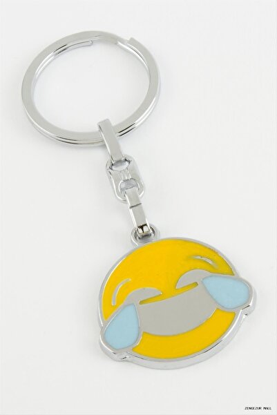 ZERO LAND Zngzrmll Emoji Metal (40057) Keychain Yellow