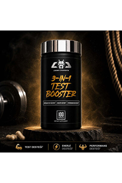 Core Champs 3-in-1 Test Booster Citrulline Fenugreek Boron Longjack Tongkat A...