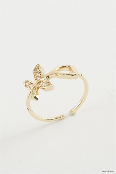 ZERO LAND Zngzrmll Zircon Stone (42135) Ring Yellow