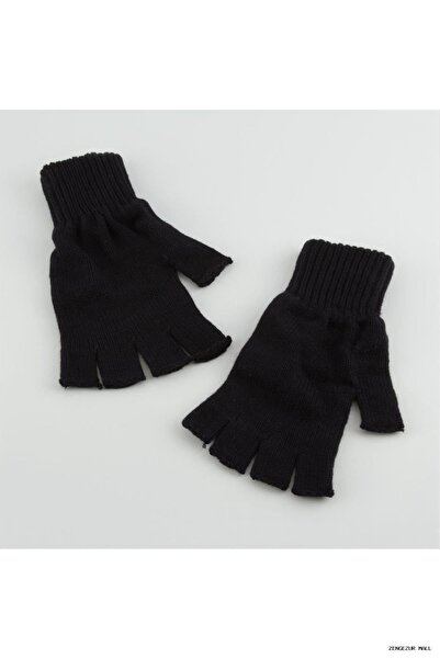 ZERO LAND Zngzrmll Cut-End Gloves (42833) Navy Blue