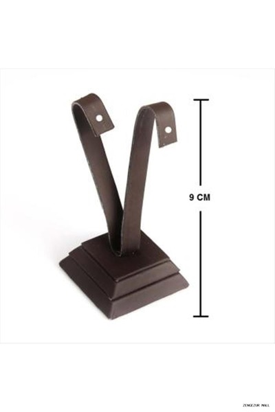 ZERO LAND Zngzrmll Leather Fabric Palm (42529) Earring Holder Black