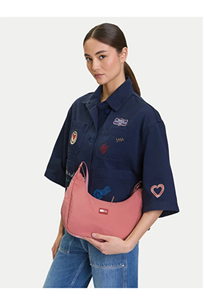Tommy Hilfiger Kadın TJW Urban X-Body Pembe El ve Çapraz Omuz Çantası AW0AW17547