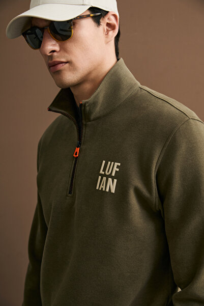 Lufian Chase Men's Sweatshirt Brown