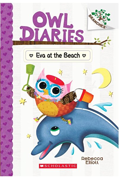 Scholastic Owl Diaries #14: Eva At The Beach (A Branches Book)