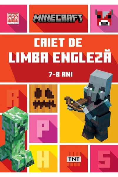 Didactica Publishing House Minecraft. Caiet de limba engleza 7-8 ani - Dan Wh...