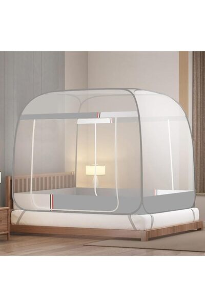 GENERAL Hifun 180X200X150Cm Pop up Mosquito Net Tent Portable Folding Mosquit...