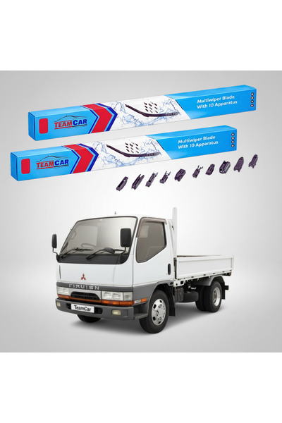 TEAMCAR Wipers Mitsubishi Canter Van, Fuso (FB, FE, FG) 1996-2000 | Front Set...
