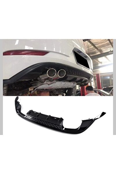 Volkswagen Rear bumper diffuser extension lip VW Golf 7 MK 7 GTI