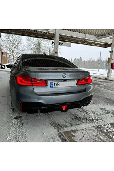 BMW Дифузьор / удължител за задна броня за Серия 5 G30 / G38 2017-2022 във ве...