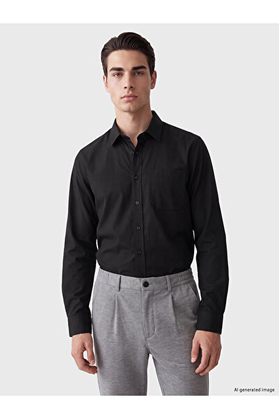 LC Waikiki Timeless Clothing & Timeless Choices Standard Fit Poplin Men's Shirt