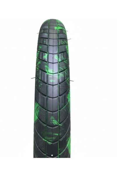 SARİSSA BİSİKLET Asistan Drox DJ 26M Bisiklet Dış Lastik 26x2.40 Siyah-Yeşil ...