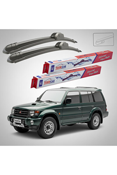 TEAMCAR Wipers Mitsubishi Montero, Pajero II 1990-2000 | Front Set Flat – Tea...