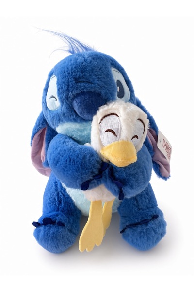 farddad Angel Stitch Tarzı Kucağında Minik Oyuncaklı Peluş, Uzun Kulaklı Yumu...