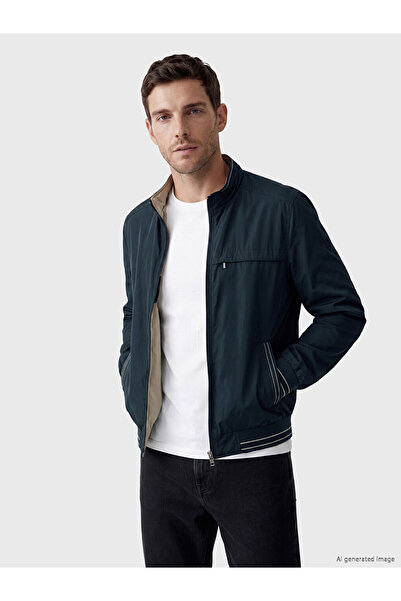 LC Waikiki Esvab • Modern & Distinctive Stand Collar Reversible Men's Jacket