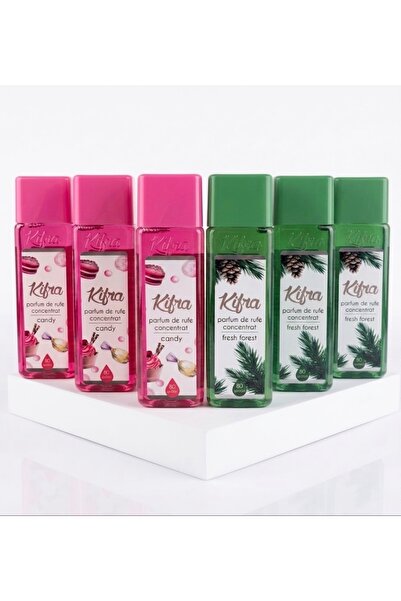 kifra Set 6 Bucăți Parfum de Rufe Concentrat – 3x Candy + 3x Fresh Forest (To...