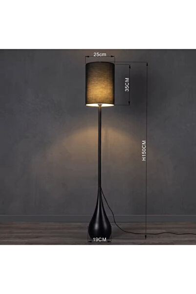 BUNCA French Style Lampshade, Decorative Floor Lamp, Ambient Light for Readin...