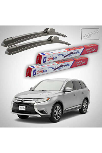 TEAMCAR Υαλοκαθαριστήρες Mitsubishi Outlander III (GG/GF) 2012-2021 |   Εμπρό...