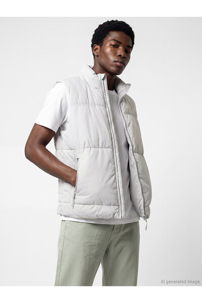 LC Waikiki Xsidestandard Fit Stand Collar Men's Puffer Vest