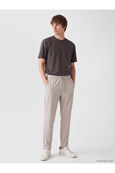 LC Waikiki Özmarka New Season Beige Regular Fit Men's Trousers