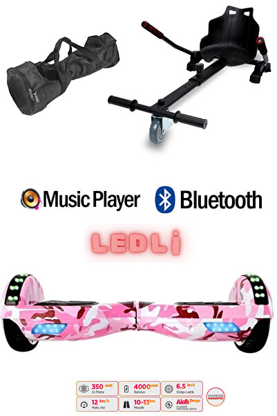 CityMate Elektrikli Kaykay Scooter Akıllı Denge Hoverboard + HoverKart + Çant...