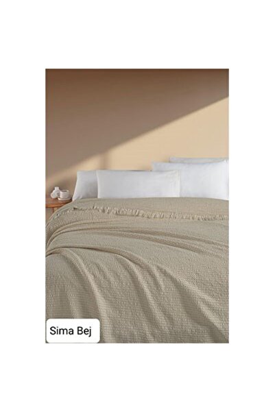 Şıkel Double Single Pike 220X240 Sima Beige